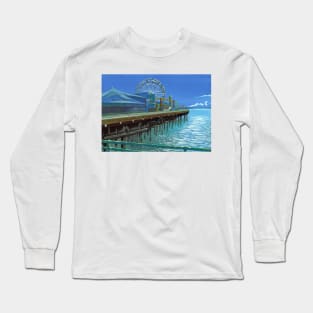 Santa Monica Pier Long Sleeve T-Shirt